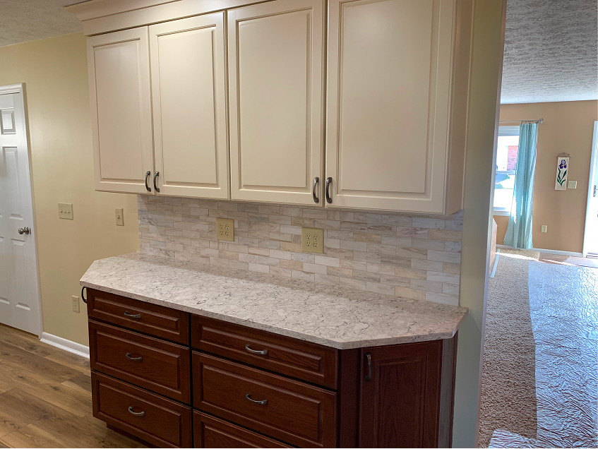 Completed kitchen project